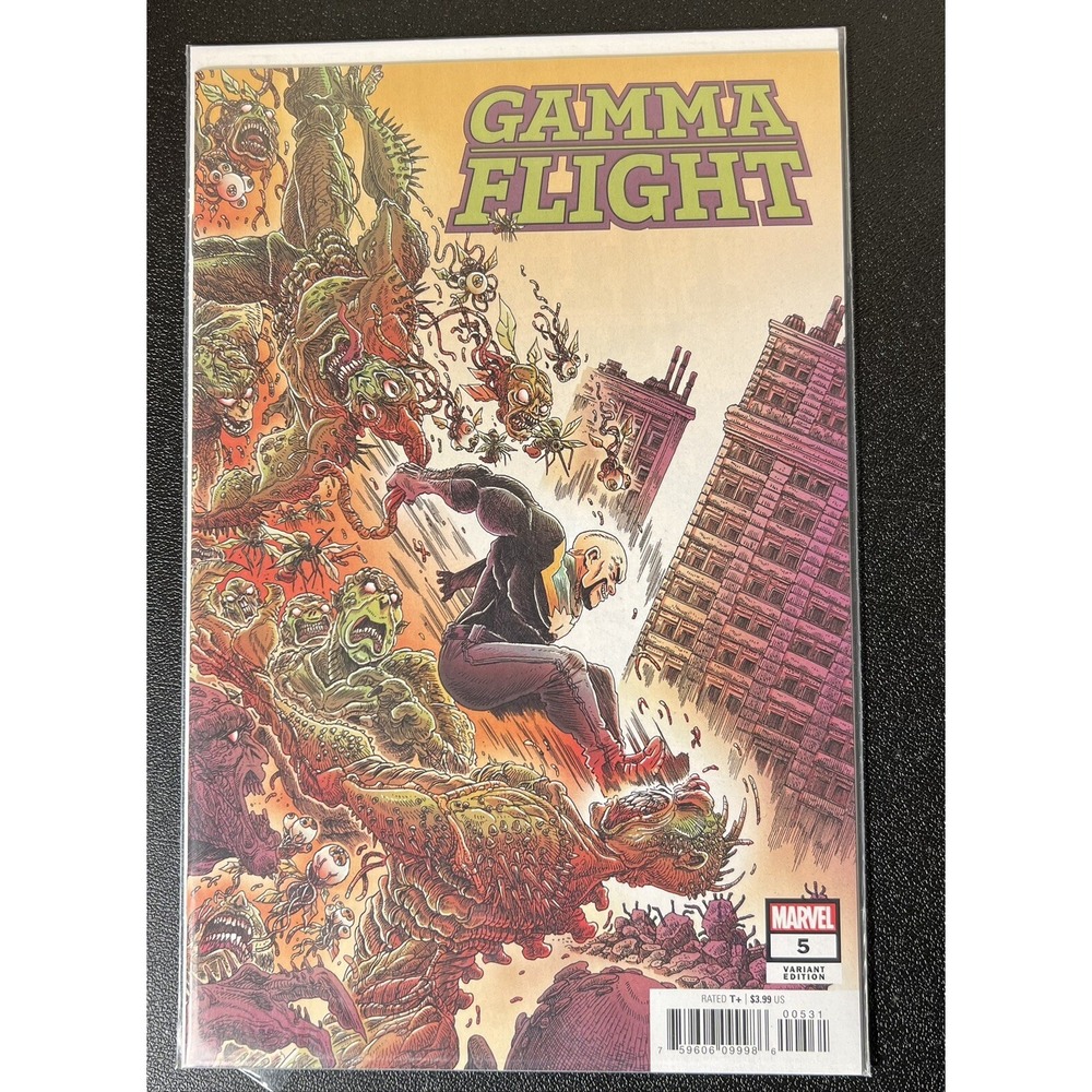 Gamma Flight #5 2021  Stokoe Variant Cover Marvel Comic Book